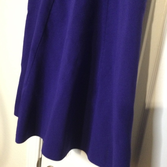 The Reiss Archive Royal Blue Jamie Knitted Dress 4 - Picture 9 of 15